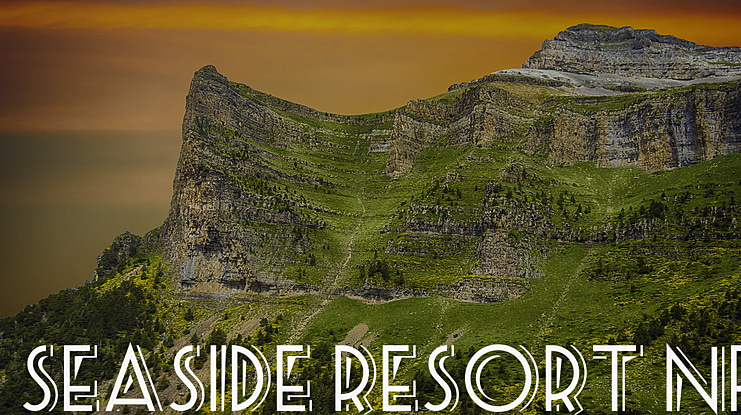 Seaside Resort NF Font