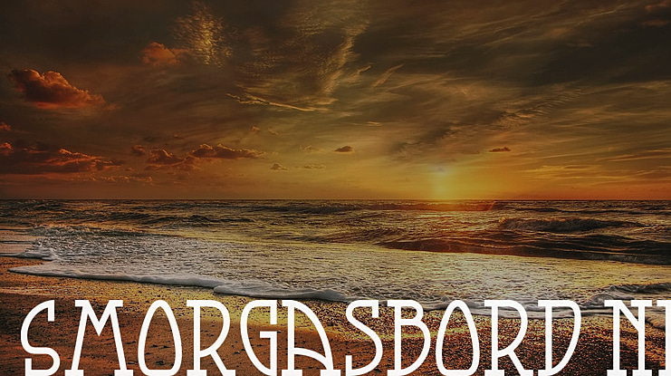 Smorgasbord NF Font