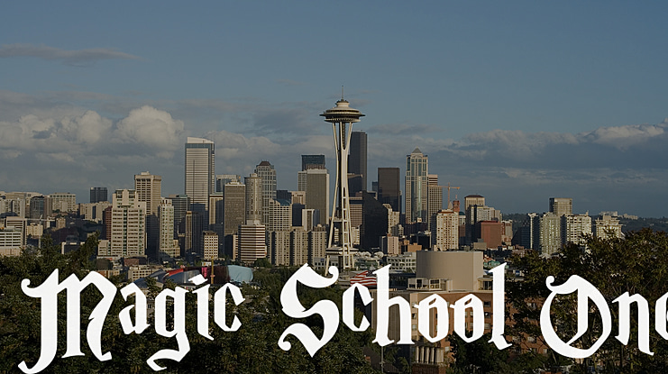 Magic School One Font Family