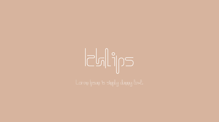 Icklips Font