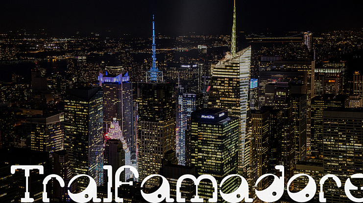 Tralfamadore Font