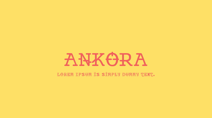 Ankora Font