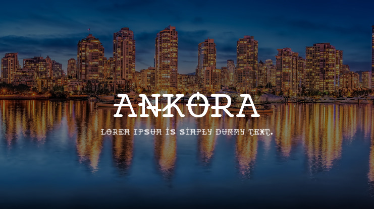 Ankora Font