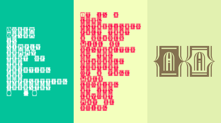 Nineteen Ten Vienna - Extra Font Family