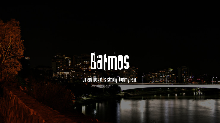 Batmos Font