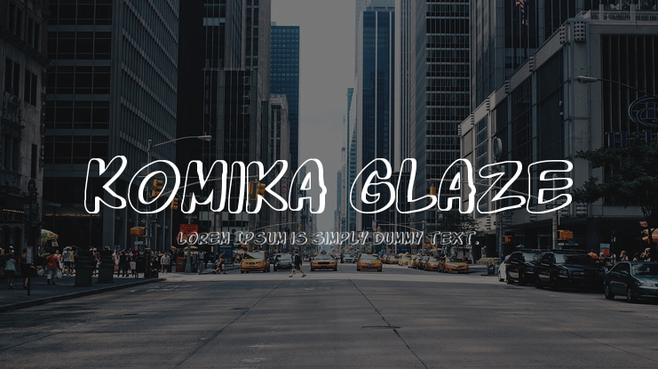 Komika Glaze Font