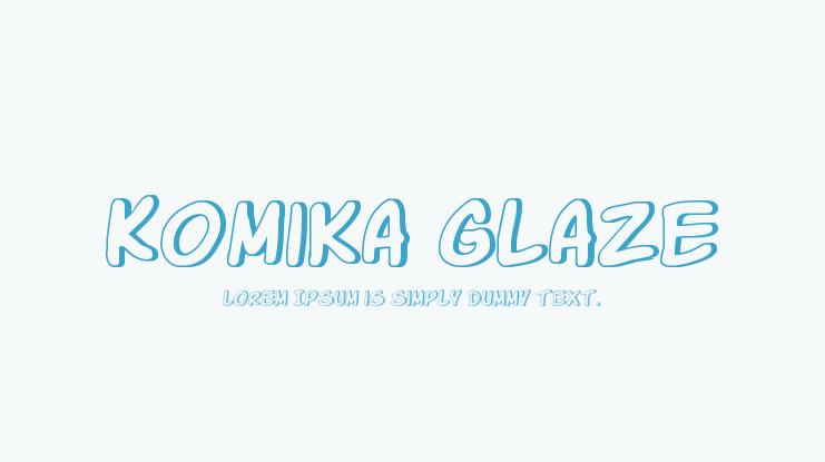 Komika Glaze Font