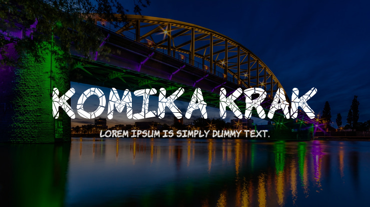 Komika Krak Font
