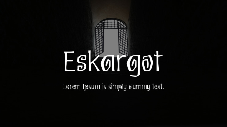 Eskargot Font