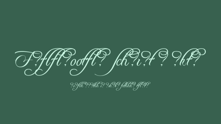 Freebooter Script - Alts Font Family