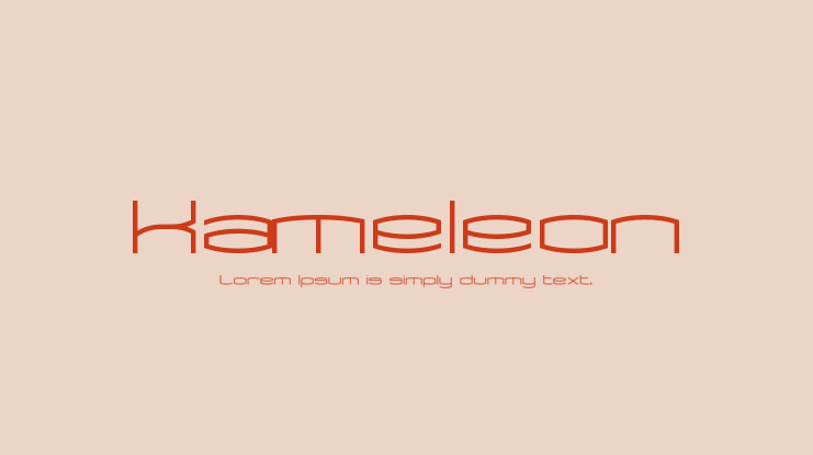 Kameleon Font