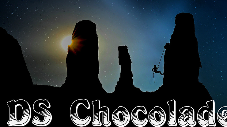 DS Chocolade Font