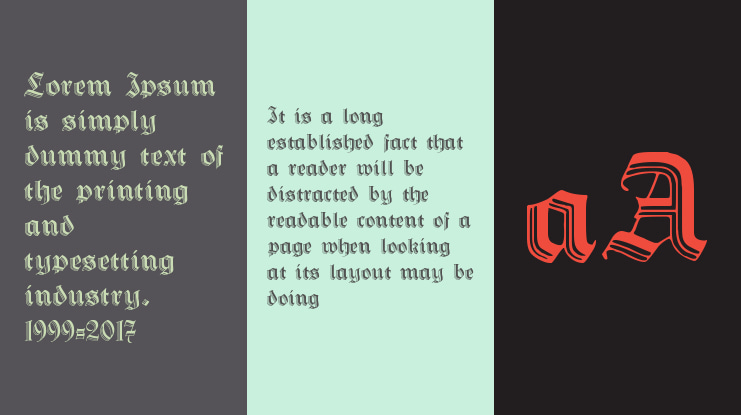 DS HermannGotisch Font