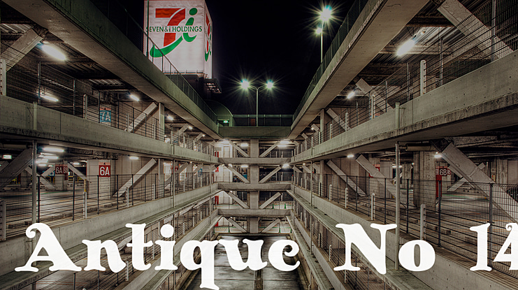 Antique No 14 Font