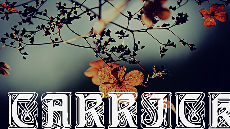 Carrick Caps Font
