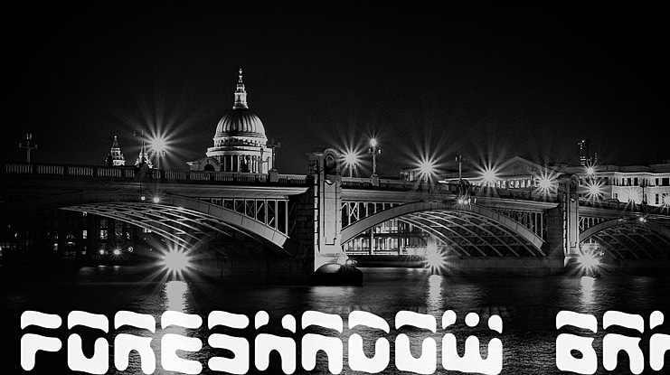 Foreshadow BRK Font Family