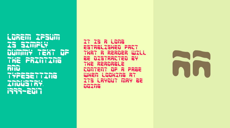 Foreshadow BRK Font Family