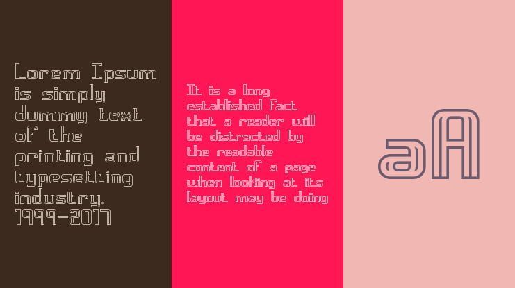 Intersect C BRK Font Family