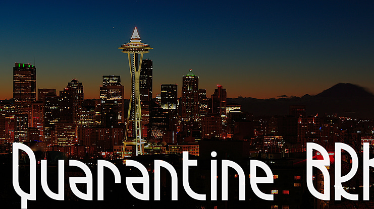 Quarantine BRK Font