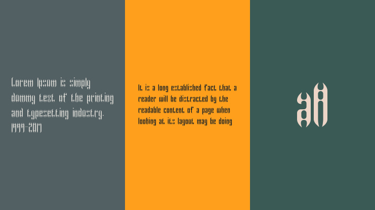 Wyvern Wings BRK Font Family