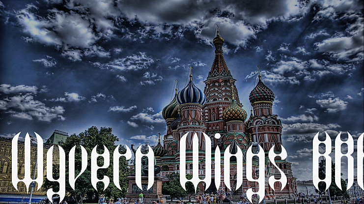 Wyvern Wings BRK Font Family