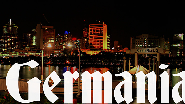 Germania Font Family