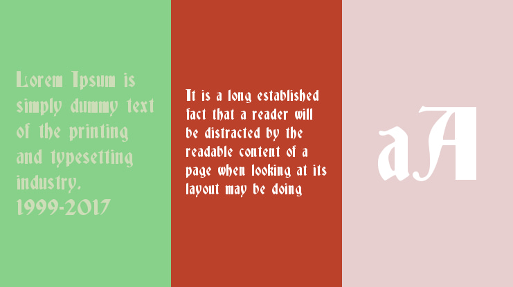 Germania Font Family