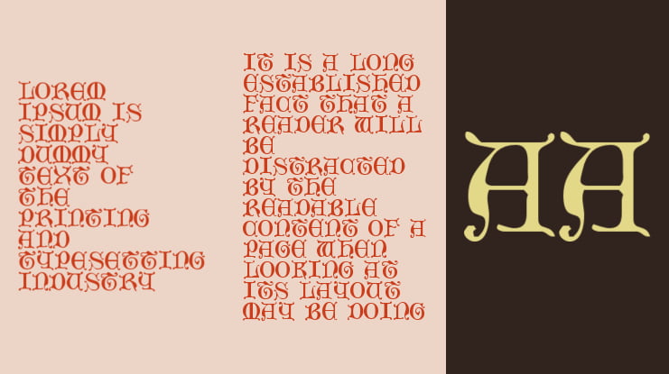 Mediaeval Caps Font