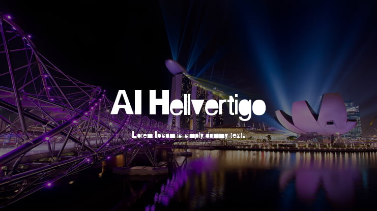 AI Hellvertigo Font