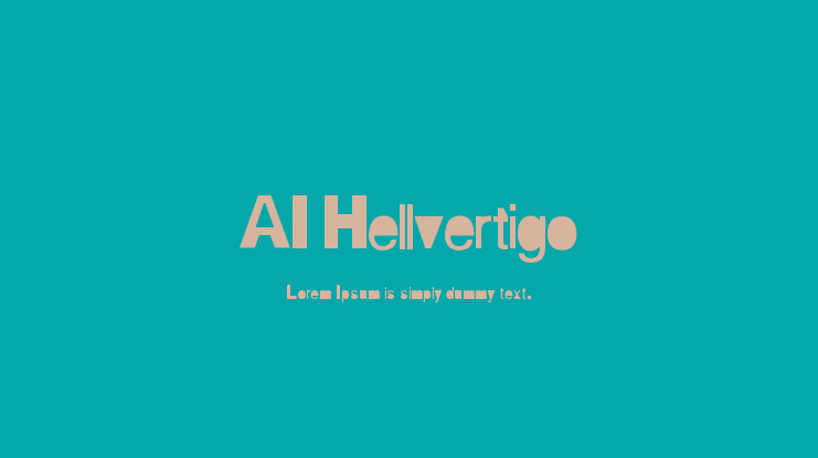 AI Hellvertigo Font