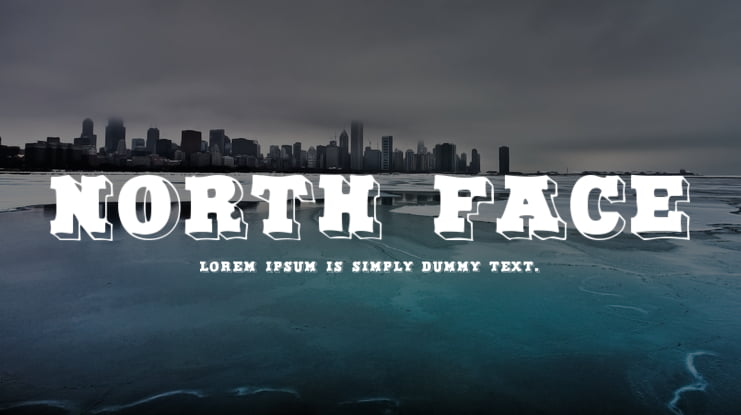 North Face Font