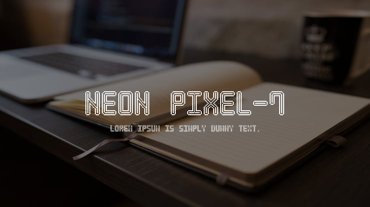 Neon Pixel-7 Font