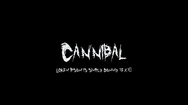Cannibal Font