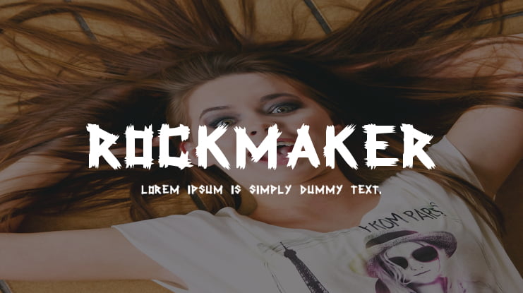 Rockmaker Font