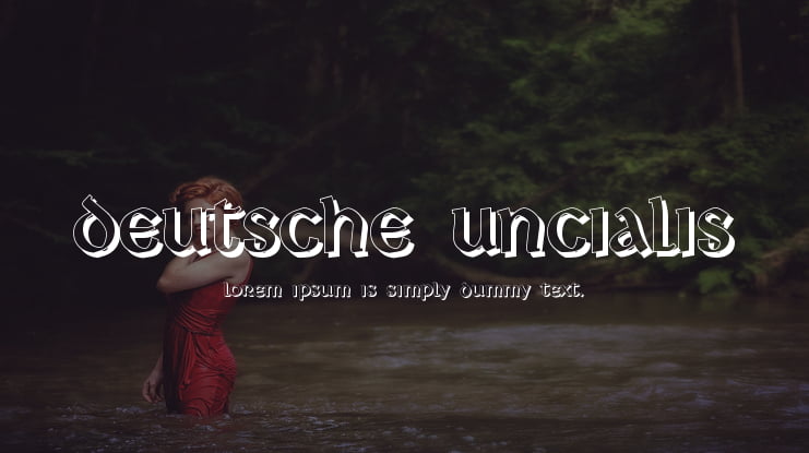 Deutsche Uncialis Font Family