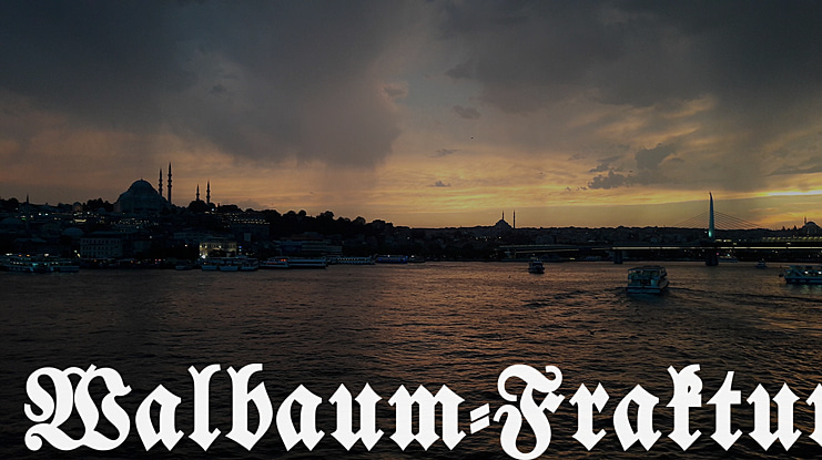Walbaum Fraktur Font Family