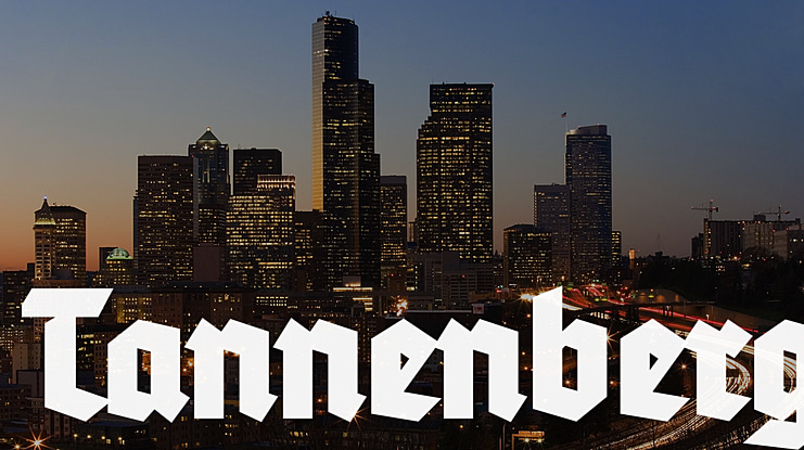Tannenberg Font Family