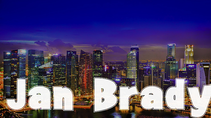 Jan Brady Font Family