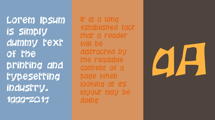 Houtsneeletter Font Family