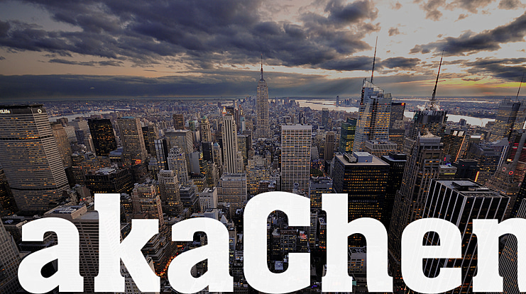 akaChen Font