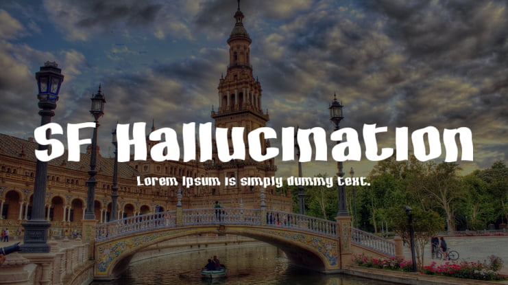 SF Hallucination Font Family