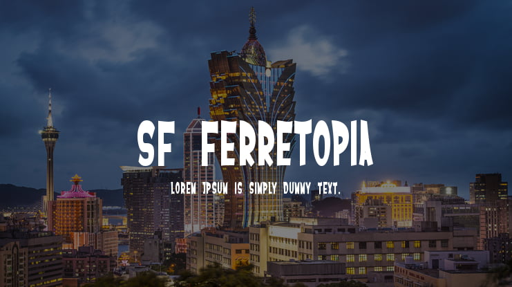SF Ferretopia Font Family