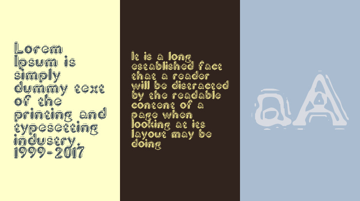 VTC Liquor Crystal Display Font