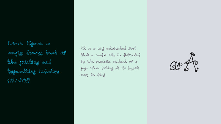 JANDA Love And Rain Font