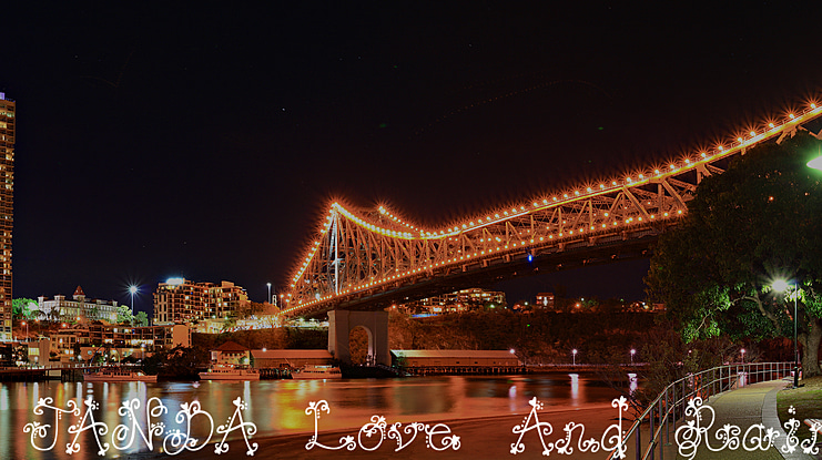 JANDA Love And Rain Font