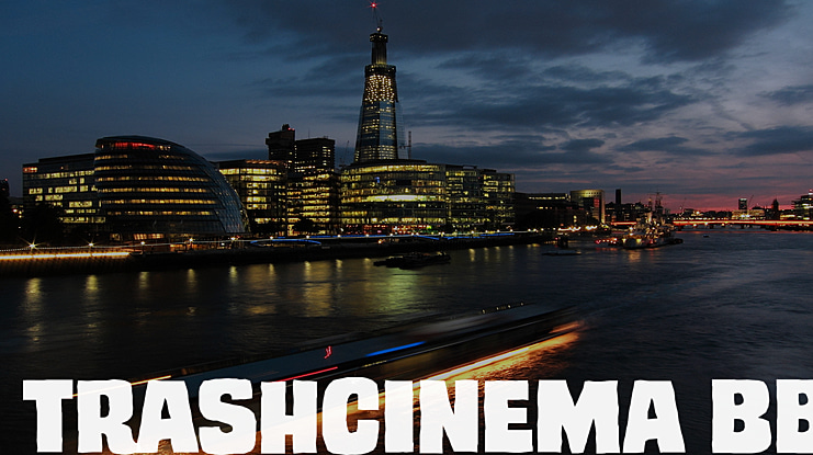 TrashCinema BB Font Family