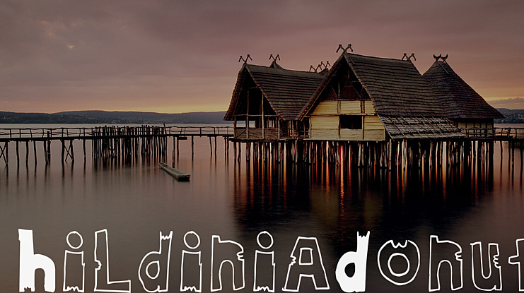 HildiniaDonut Font