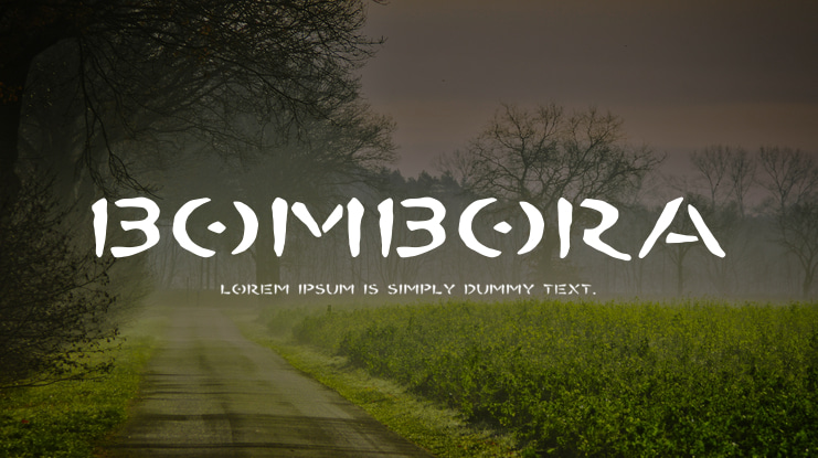 BOMBORA Font