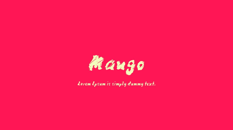 Mango Font