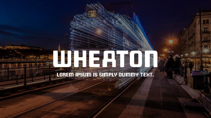 Wheaton Font